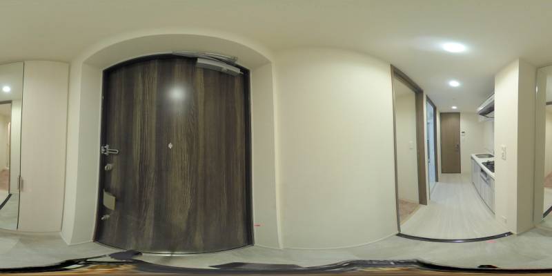 パノラマ画像玄関