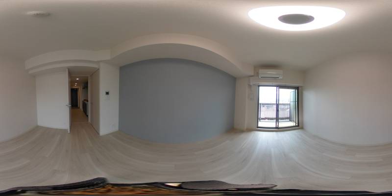 パノラマ画像洋室