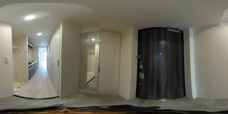 パノラマ画像玄関