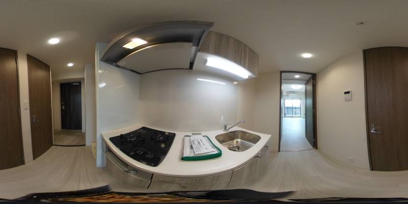 パノラマ画像キッチン