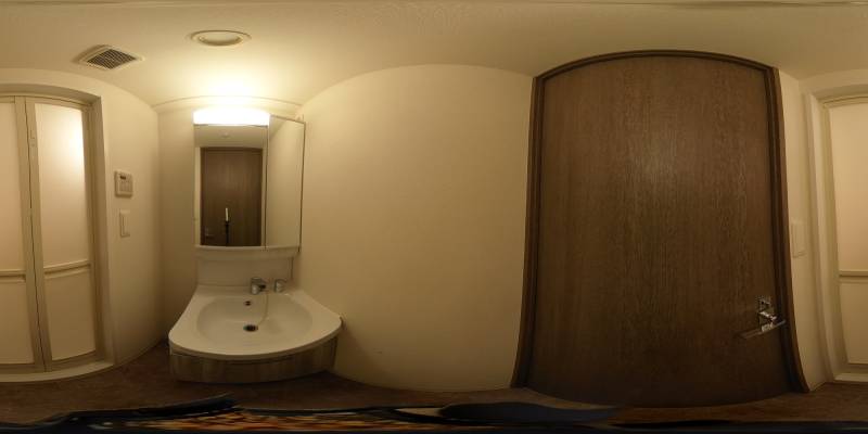 パノラマ画像洗面所