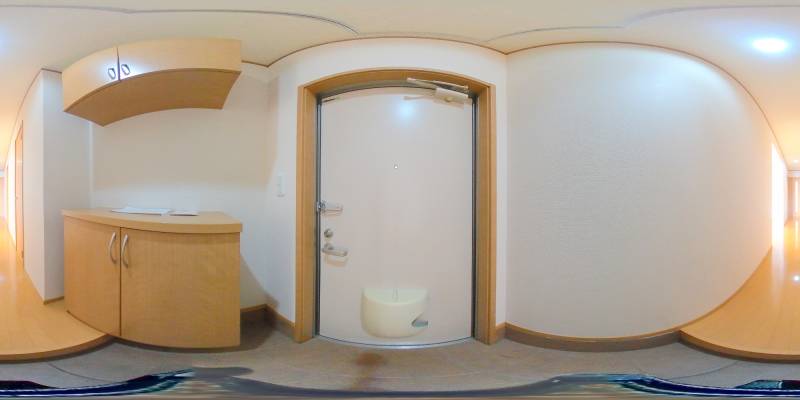 パノラマ画像玄関