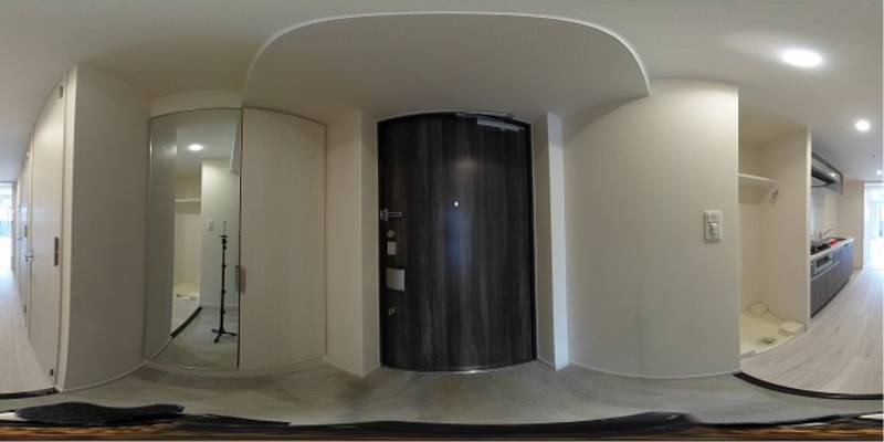 パノラマ画像玄関