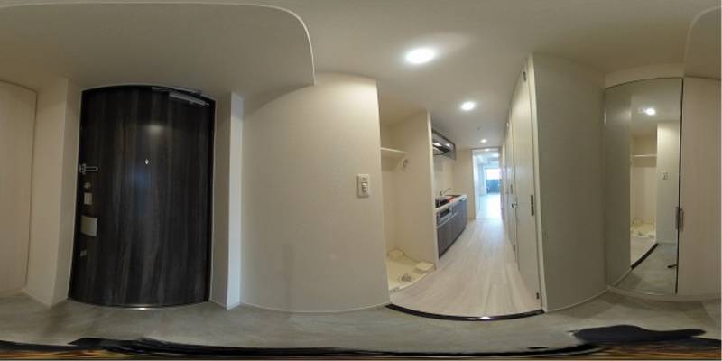 パノラマ画像玄関