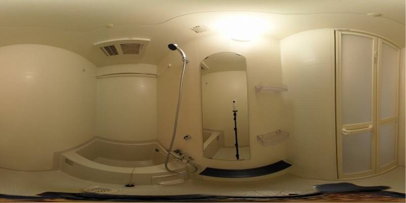 パノラマ画像バスルーム