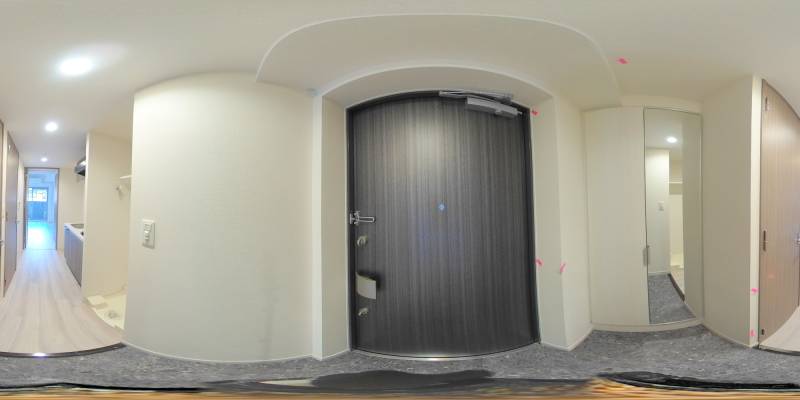 パノラマ画像玄関