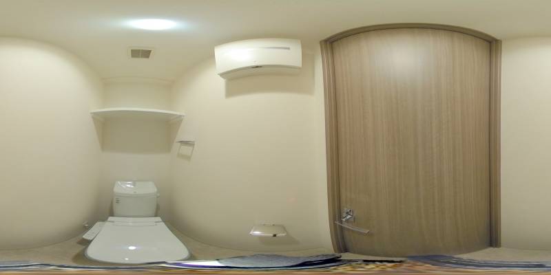 パノラマ画像トイレ