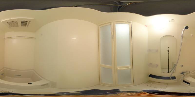 パノラマ画像バスルーム