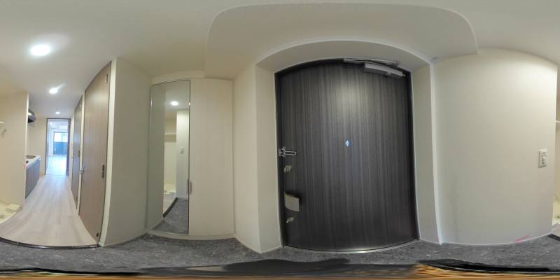 パノラマ画像玄関