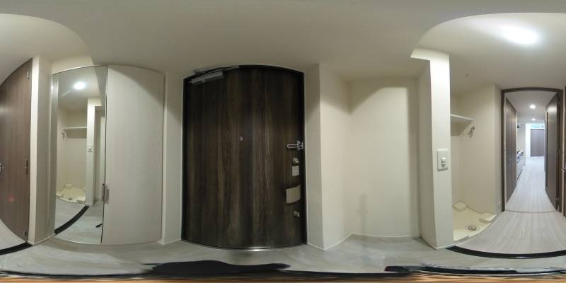 パノラマ画像玄関