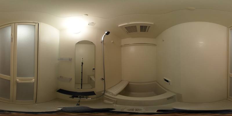 パノラマ画像バスルーム