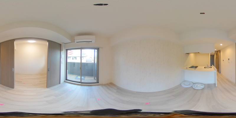 パノラマ画像リビング