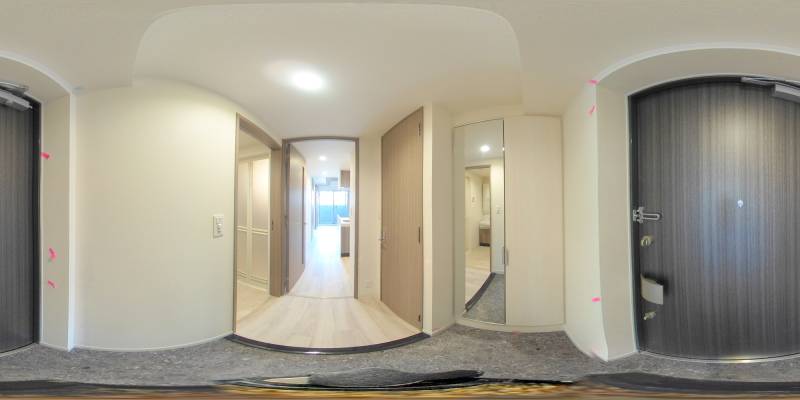 パノラマ画像玄関