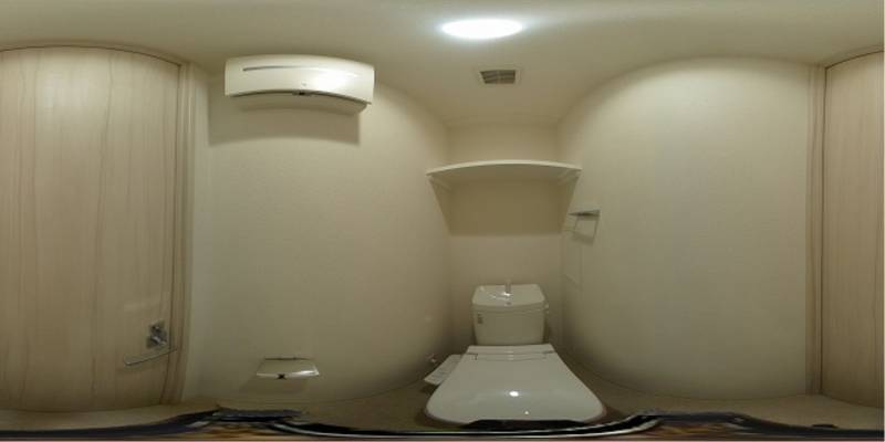 パノラマ画像トイレ