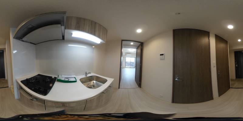 パノラマ画像キッチン