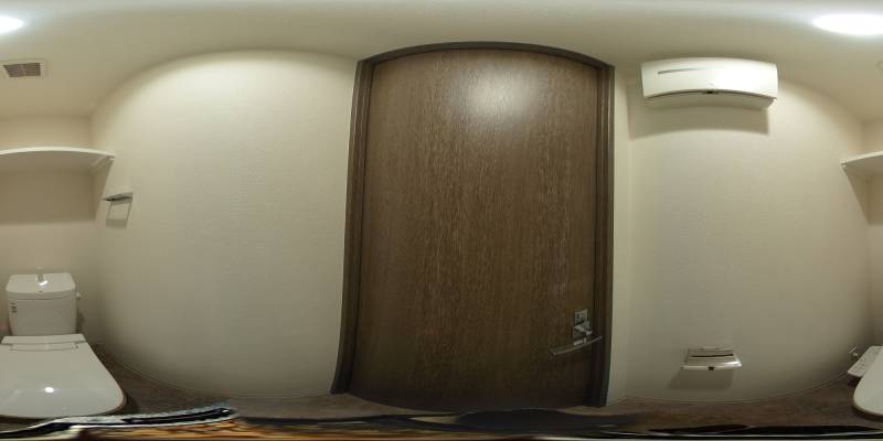 パノラマ画像トイレ