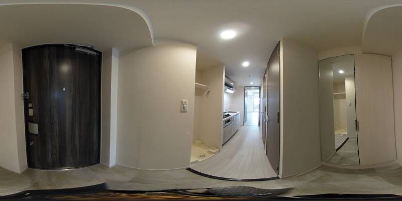 パノラマ画像玄関