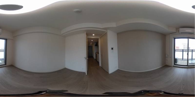 パノラマ画像洋室