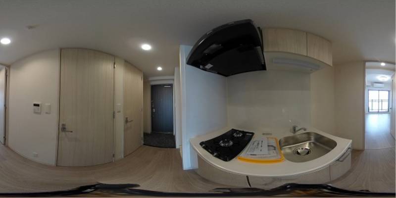 パノラマ画像キッチン