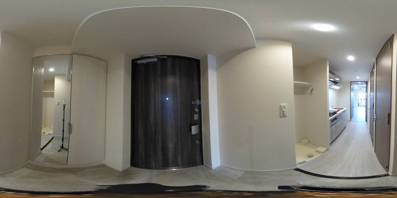 パノラマ画像玄関