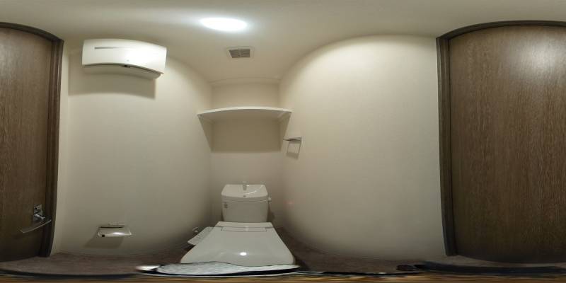 パノラマ画像トイレ