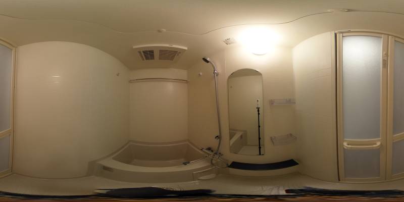 パノラマ画像バスルーム