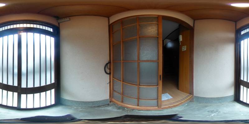 パノラマ画像玄関