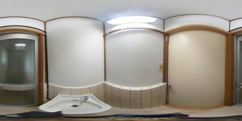 パノラマ画像洗面所