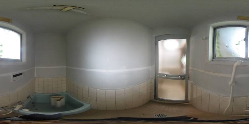 パノラマ画像バスルーム