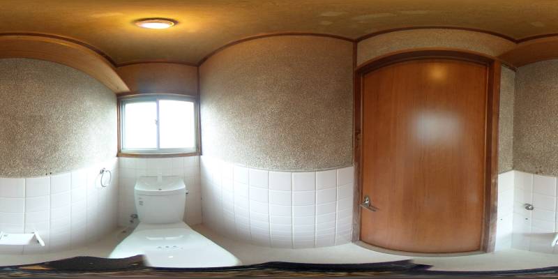 パノラマ画像トイレ