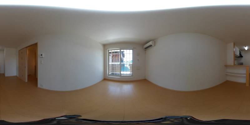 パノラマ画像リビング