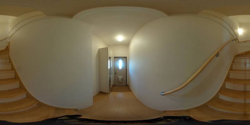 パノラマ画像玄関