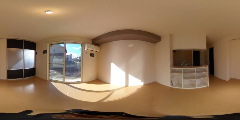 パノラマ画像リビング