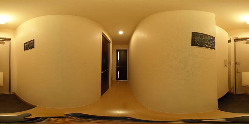 パノラマ画像玄関