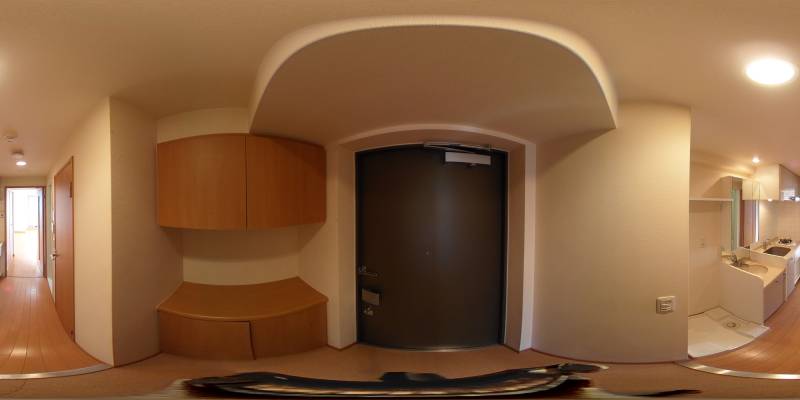 パノラマ画像玄関