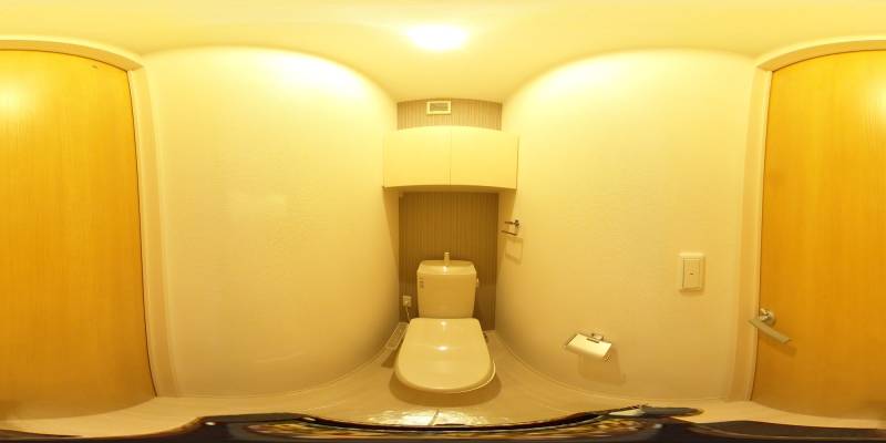 パノラマ画像トイレ