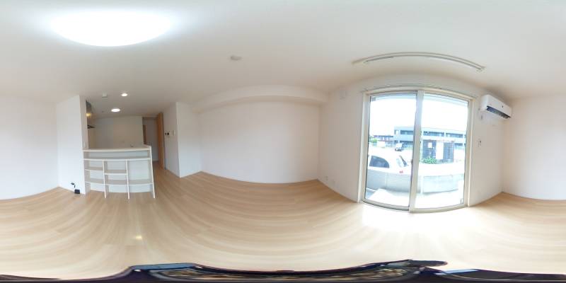 パノラマ画像リビング