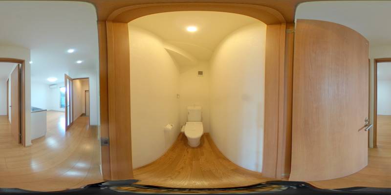 パノラマ画像トイレ