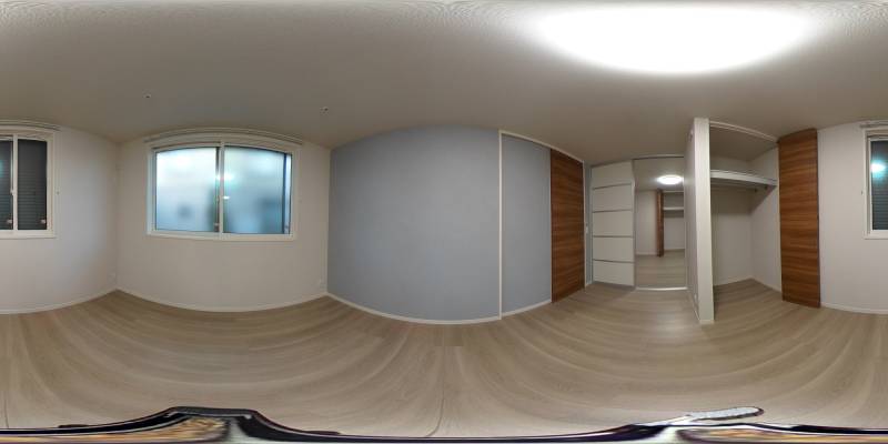 パノラマ画像洋室