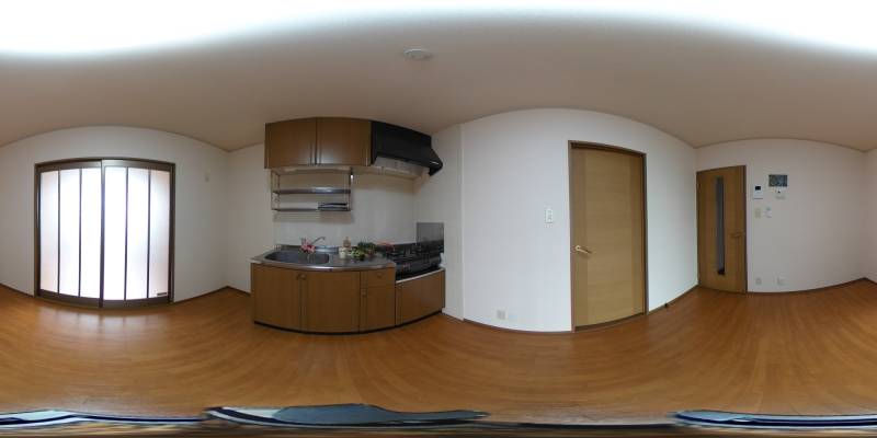 パノラマ画像リビング