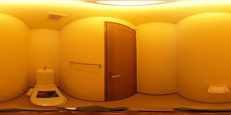 パノラマ画像トイレ