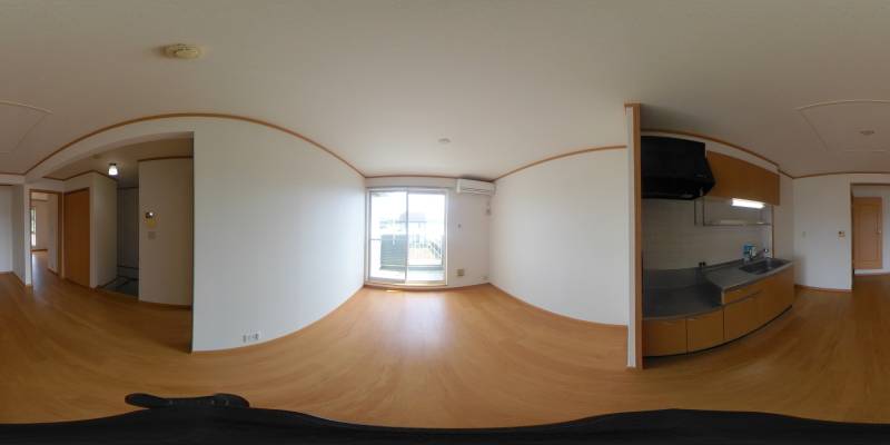 パノラマ画像リビング