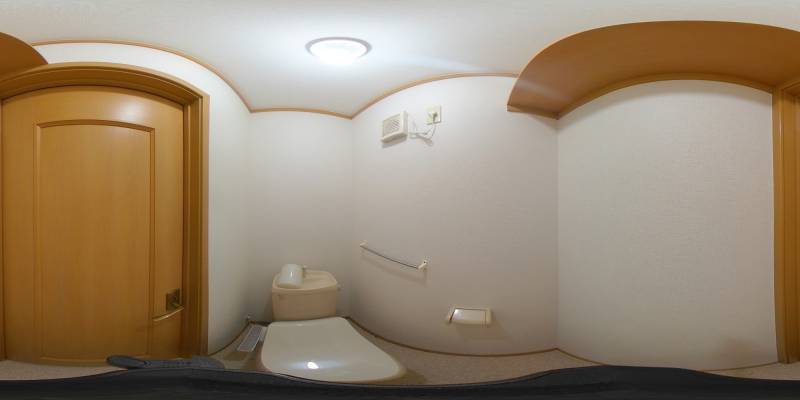 パノラマ画像トイレ