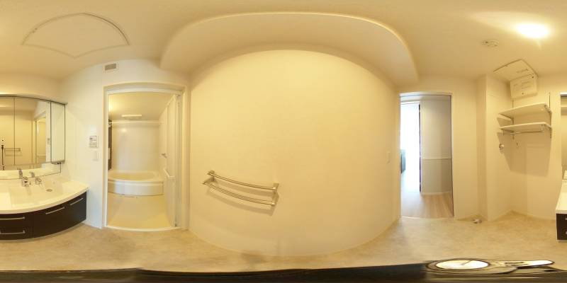 パノラマ画像リビング