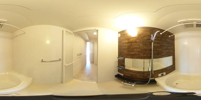 パノラマ画像洗面所