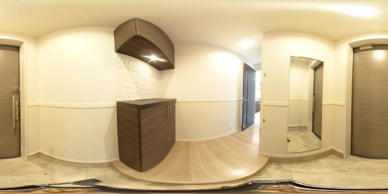 パノラマ画像玄関