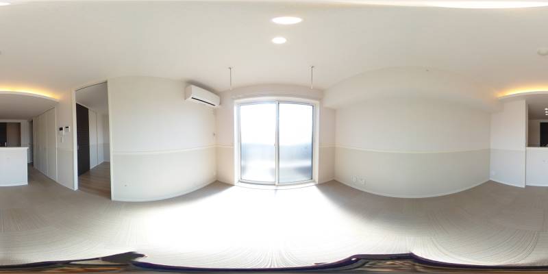 パノラマ画像リビング