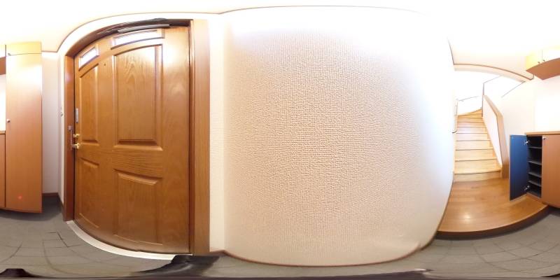 パノラマ画像玄関