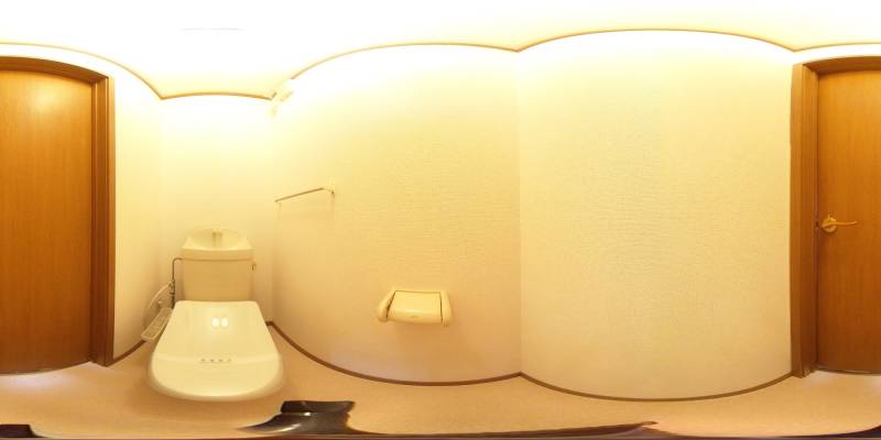 パノラマ画像トイレ