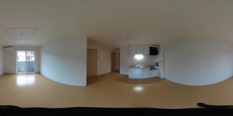 パノラマ画像リビング